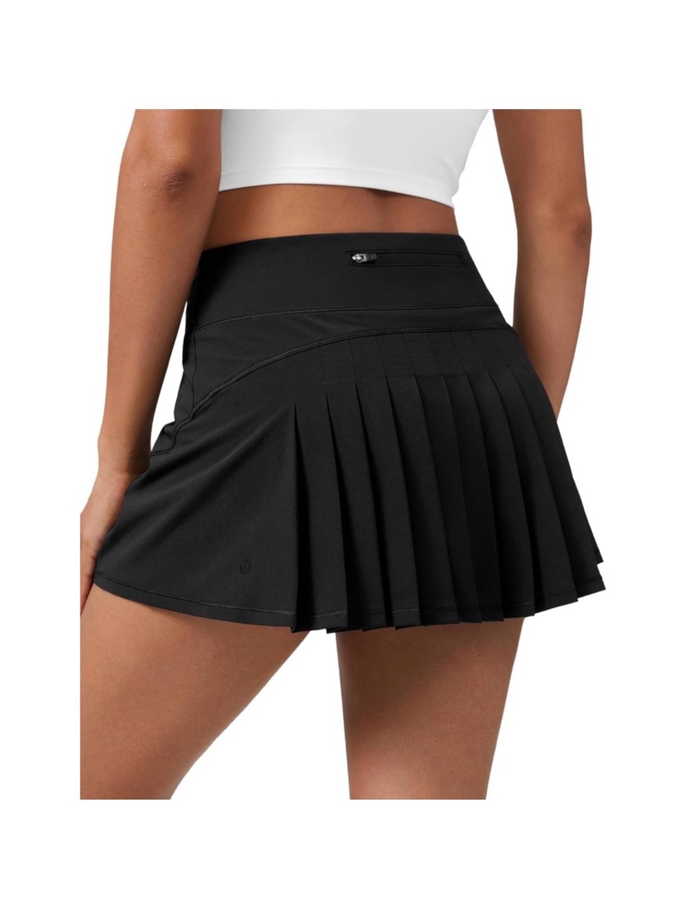 Athletic Quick-Dry Skort Black XS